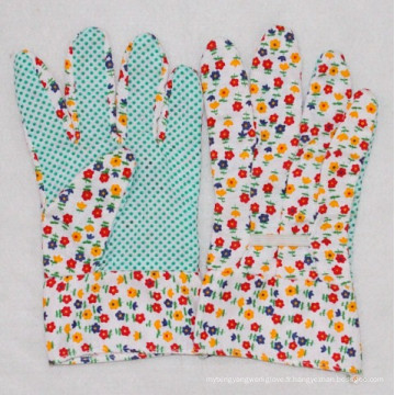 Gants de jardin imprimés